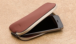 Exkluzivn koen pouzdro na mobil Bellroy Elements Phone Pocket